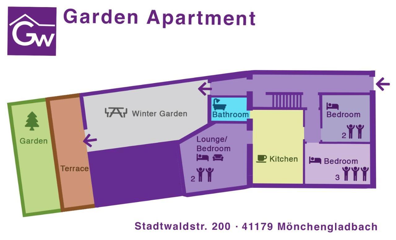 Gaestewohnung Moenchengladbach Exterior photo